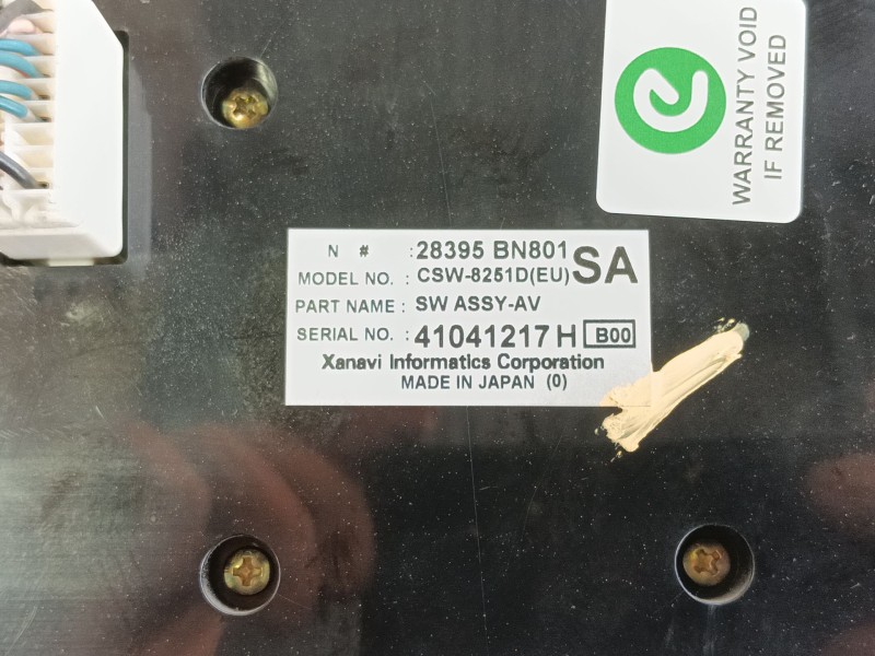 Recambio de mando calefaccion / aire acondicionado para nissan almera ii hatchback (n16) 2.2 dci referencia OEM IAM   