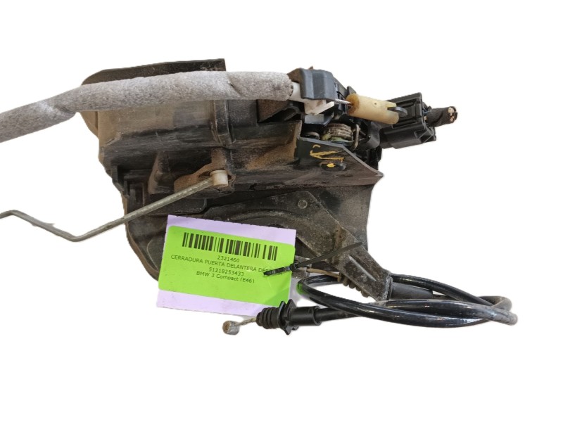 Recambio de cerradura puerta delantera derecha para bmw 3 compact (e46) 320 td referencia OEM IAM 51218253433  