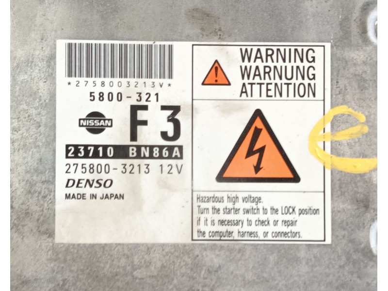 Recambio de centralita motor uce para nissan almera ii hatchback (n16) 2.2 dci referencia OEM IAM 23710BN80A  