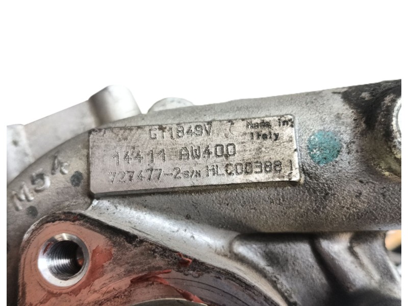 Recambio de turbocompresor para nissan almera ii hatchback (n16) 2.2 dci referencia OEM IAM 14411AW40A  