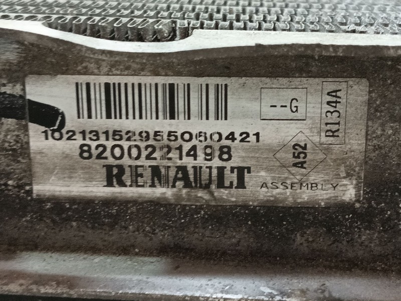 Recambio de radiador agua para renault modus / grand modus (f/jp0_) 1.4 (jp01, jp0j) referencia OEM IAM 8200365427  