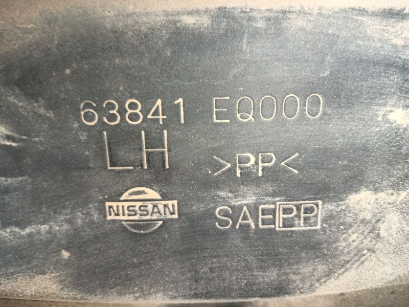 Recambio de paso de rueda delantero izquierdo para nissan x-trail i (t30) 2.2 dci referencia OEM IAM 63841EQ300 63841EQ000 