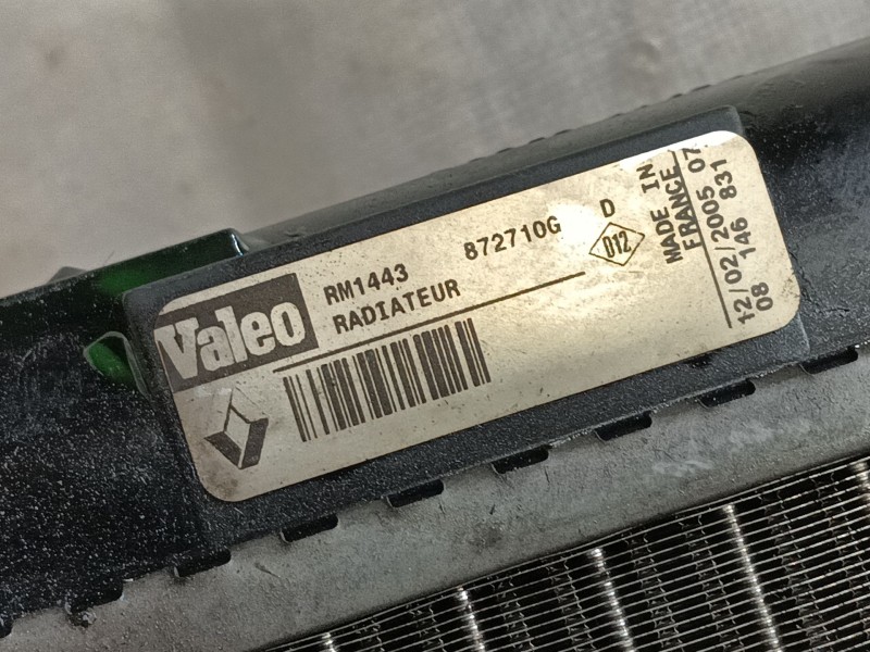 Recambio de radiador agua para nissan interstar autobús (x70) dci 115 referencia OEM IAM 2140000QAJ  