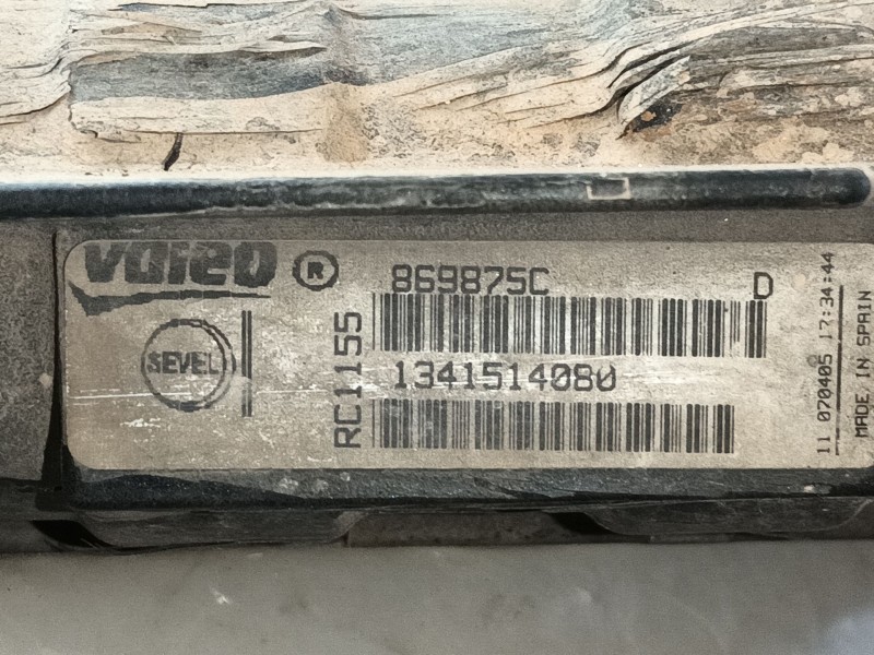 Recambio de radiador agua para citroën jumper ii furgoneta (244) 2.2 hdi referencia OEM IAM 133097  