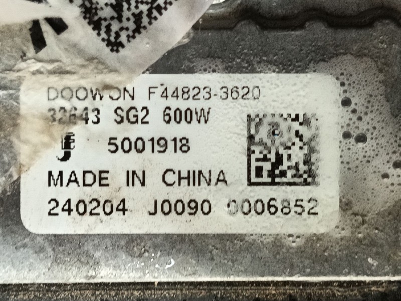 Recambio de electroventilador para kia niro (c5p11) 1.6 hev referencia OEM IAM 25386J9000  