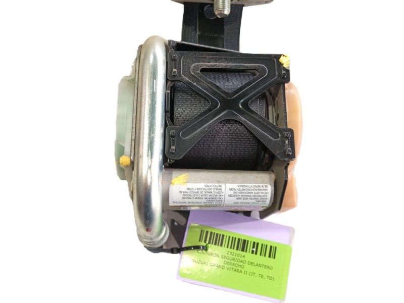 Recambio de cinturon seguridad delantero derecho para suzuki grand vitara ii (jt, te, td) 1.9 ddis a las 4 ruedas (jt419, td44, 