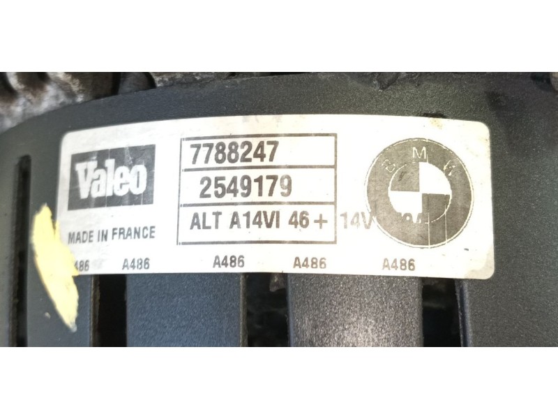 Recambio de alternador para bmw 3 (e46) 320 d referencia OEM IAM 12312247405  