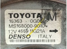Recambio de electroventilador para toyota corolla verso (zer_, zze12_, r1_) 2.2 d-4d (aur10_) referencia OEM IAM 163630G051  