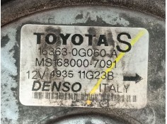 Recambio de electroventilador para toyota corolla verso (zer_, zze12_, r1_) 2.2 d-4d (aur10_) referencia OEM IAM 163630G051   2
