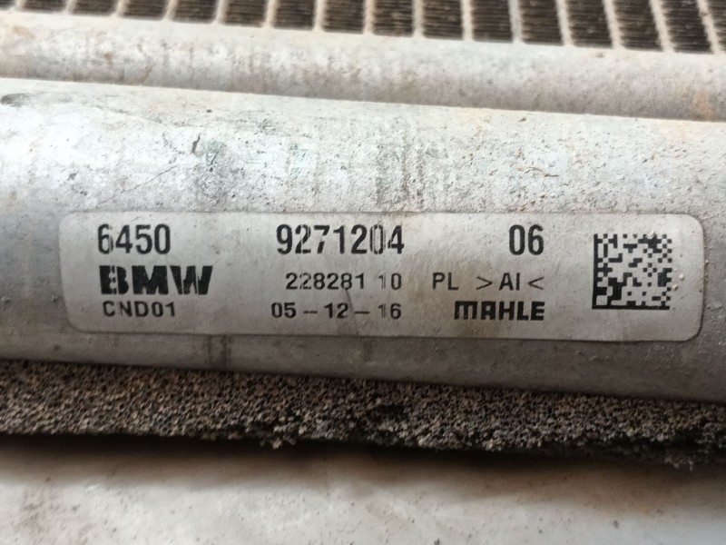 Recambio de condensador / radiador aire acondicionado para mini mini (f56) cooper d referencia OEM IAM   