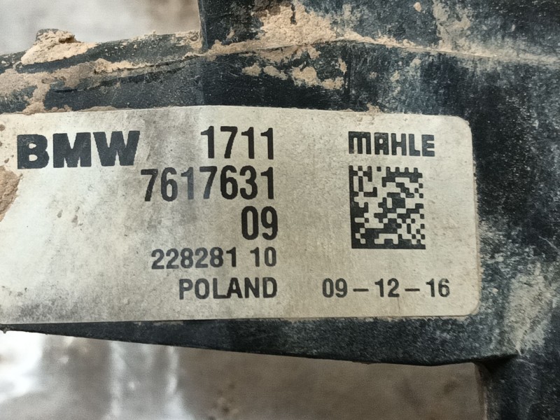 Recambio de radiador agua para mini mini (f56) cooper d referencia OEM IAM   