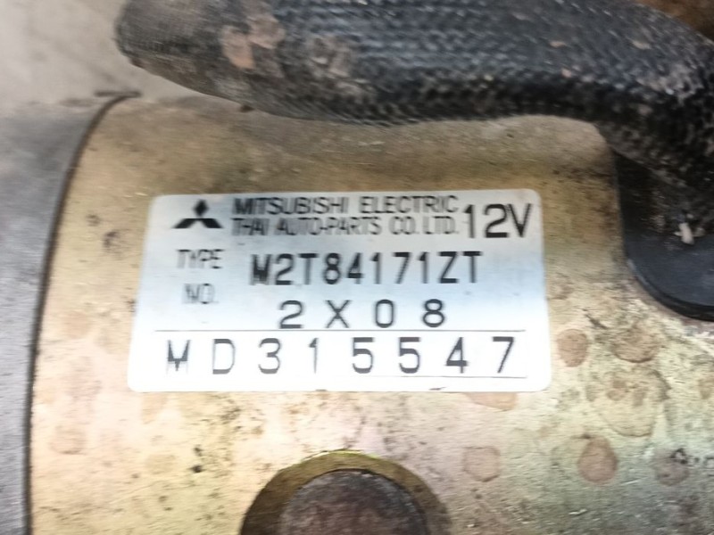 Recambio de motor arranque para mitsubishi l200 (k7_t, k6_t, k5_t) 2.5 td 4wd (k74t) referencia OEM IAM RD312857 / DMX140056  