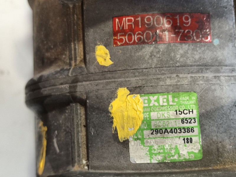 Recambio de compresor aire acondicionado para mitsubishi l200 (k7_t, k6_t, k5_t) 2.5 td 4wd (k74t) referencia OEM IAM MR250810  