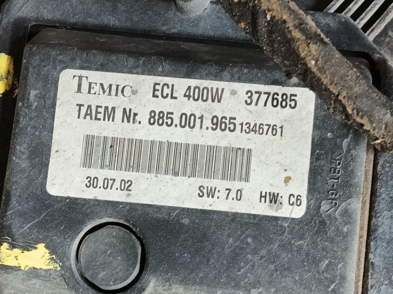 Recambio de electroventilador para mercedes-benz clase c (w203) c 220 cdi (203.006) referencia OEM IAM A2035000293 E885001965134