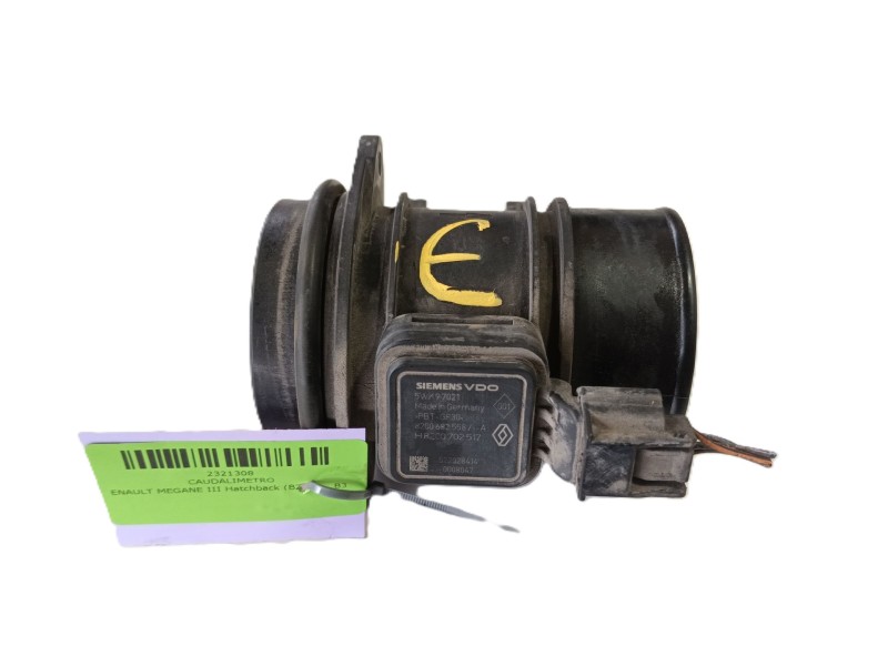 Recambio de caudalimetro para renault megane iii hatchback (bz0/1_, b3_) 1.5 dci referencia OEM IAM   