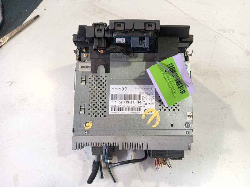 Recambio de sistema audio / radio cd para citroën berlingo multispace (b9) 1.6 bluehdi 120 referencia OEM IAM   