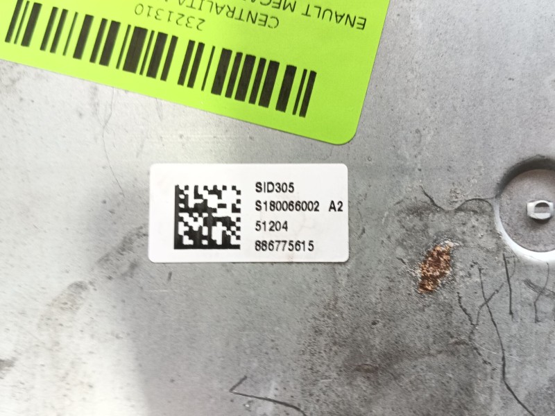 Recambio de centralita motor uce para renault megane iii hatchback (bz0/1_, b3_) 1.5 dci referencia OEM IAM   