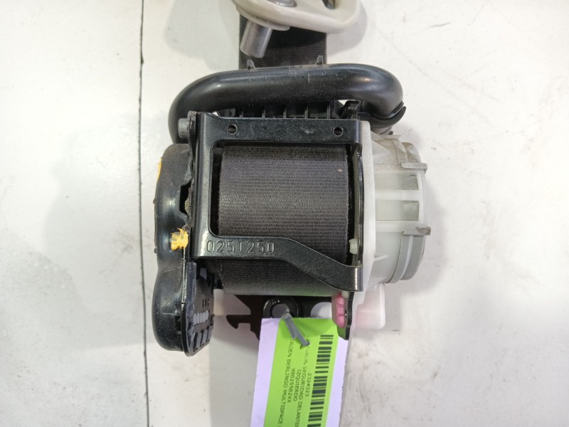 Recambio de cinturon seguridad delantero izquierdo para citroën berlingo multispace (b9) 1.6 bluehdi 120 referencia OEM IAM 9802