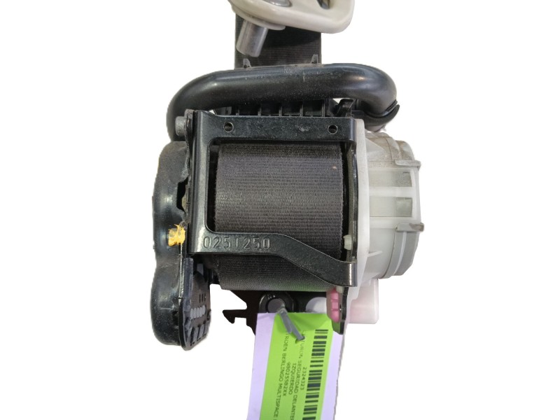 Recambio de cinturon seguridad delantero izquierdo para citroën berlingo multispace (b9) 1.6 bluehdi 120 referencia OEM IAM 9802