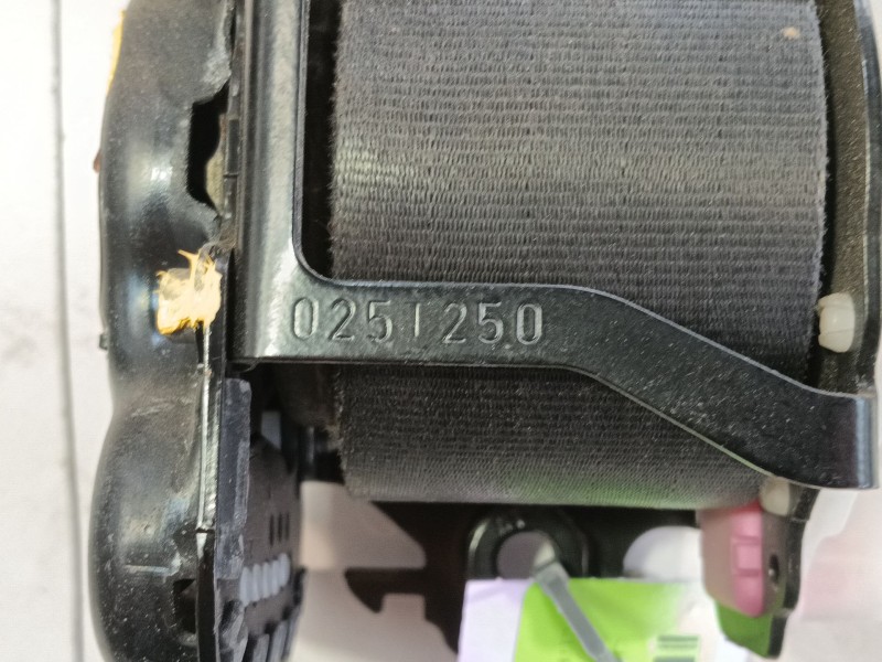 Recambio de cinturon seguridad delantero izquierdo para citroën berlingo multispace (b9) 1.6 bluehdi 120 referencia OEM IAM 9802