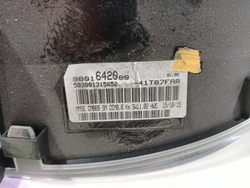 Recambio de cuadro instrumentos para citroën berlingo multispace (b9) 1.6 bluehdi 120 referencia OEM IAM   