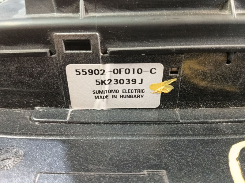 Recambio de mando calefaccion / aire acondicionado para toyota corolla verso (zer_, zze12_, r1_) 2.2 d-4d (aur10_) referencia OE
