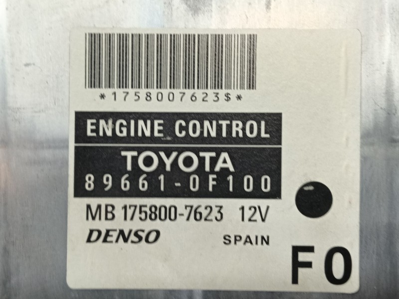 Recambio de centralita motor uce para toyota corolla verso (zer_, zze12_, r1_) 2.2 d-4d (aur10_) referencia OEM IAM   