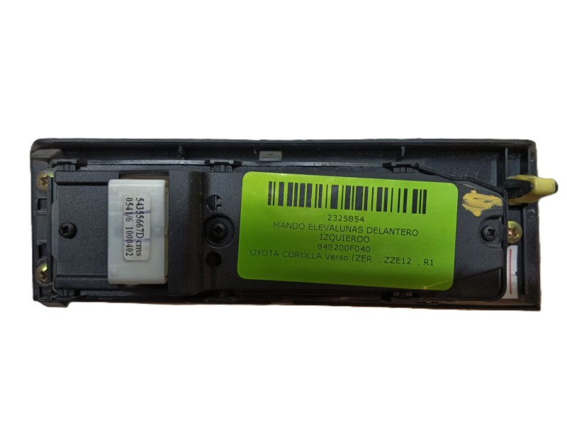 Recambio de mando elevalunas delantero izquierdo para toyota corolla verso (zer_, zze12_, r1_) 2.2 d-4d (aur10_) referencia OEM 