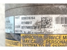 Recambio de compresor aire acondicionado para renault megane ii (bm0/1_, cm0/1_) 1.6 16v (bm0c, cm0c) referencia OEM IAM 7711135 2