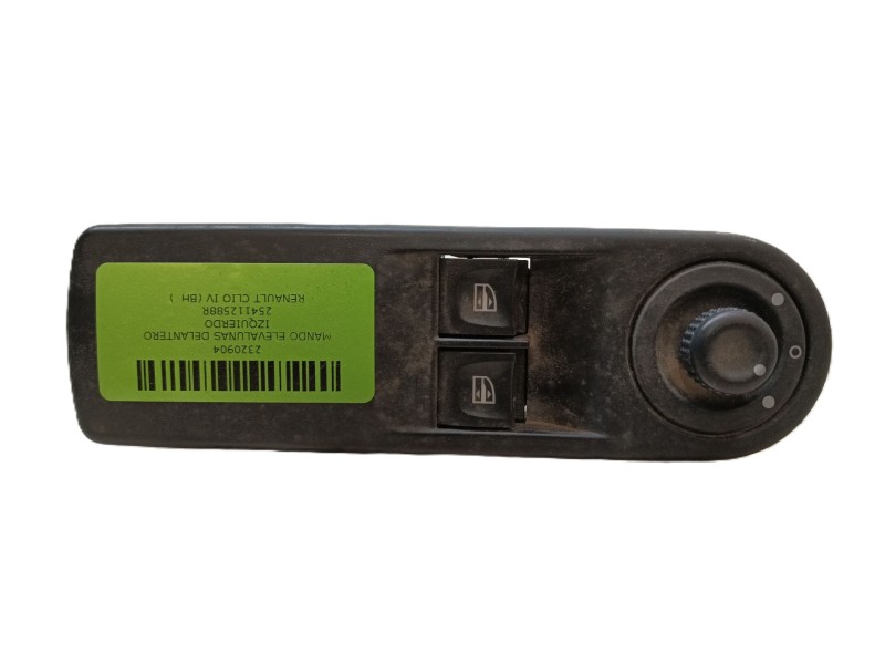 Recambio de mando elevalunas delantero izquierdo para renault clio iv (bh_) 1.5 dci 90 referencia OEM IAM 254112588R  