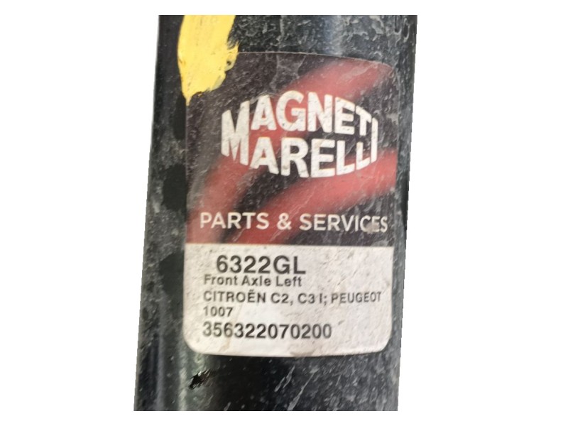 Recambio de amortiguador delantero izquierdo para citroën c3 i (fc_, fn_) 1.4 hdi referencia OEM IAM 5202KV  