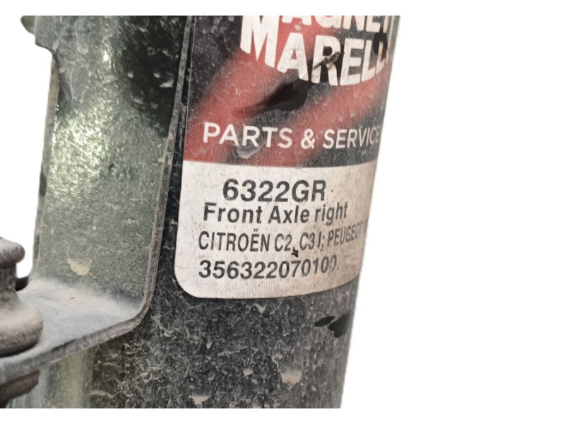 Recambio de amortiguador delantero derecho para citroën c3 i (fc_, fn_) 1.4 hdi referencia OEM IAM 5202KW  