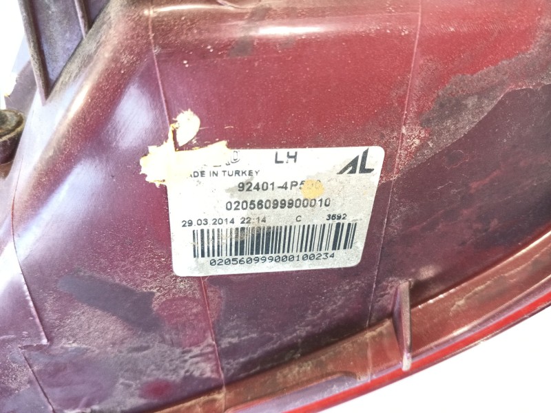 Recambio de piloto trasero izquierdo para hyundai i20 i (pb, pbt) 1.2 referencia OEM IAM   