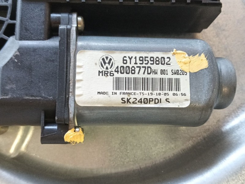Recambio de elevalunas delantero derecho para skoda fabia i (6y2) 1.9 tdi referencia OEM IAM 6Y1837462  