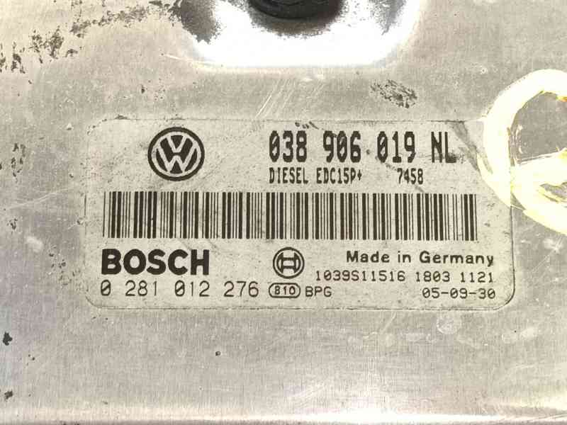 Recambio de centralita motor uce para skoda fabia i (6y2) 1.9 tdi referencia OEM IAM   