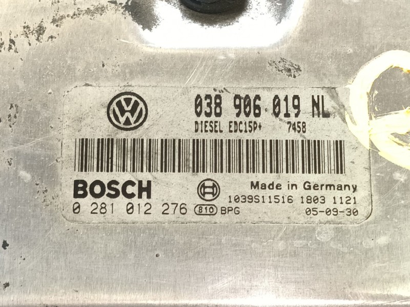 Recambio de centralita motor uce para skoda fabia i (6y2) 1.9 tdi referencia OEM IAM   