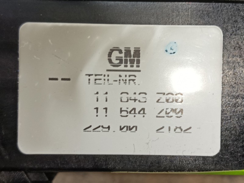 Recambio de mando luces para opel astra g coupé (t98) 1.8 16v (f07) referencia OEM IAM   