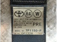 Recambio de cinturon seguridad delantero derecho para toyota corolla verso (zer_, zze12_, r1_) 2.2 d-4d (aur10_) referencia OEM  2