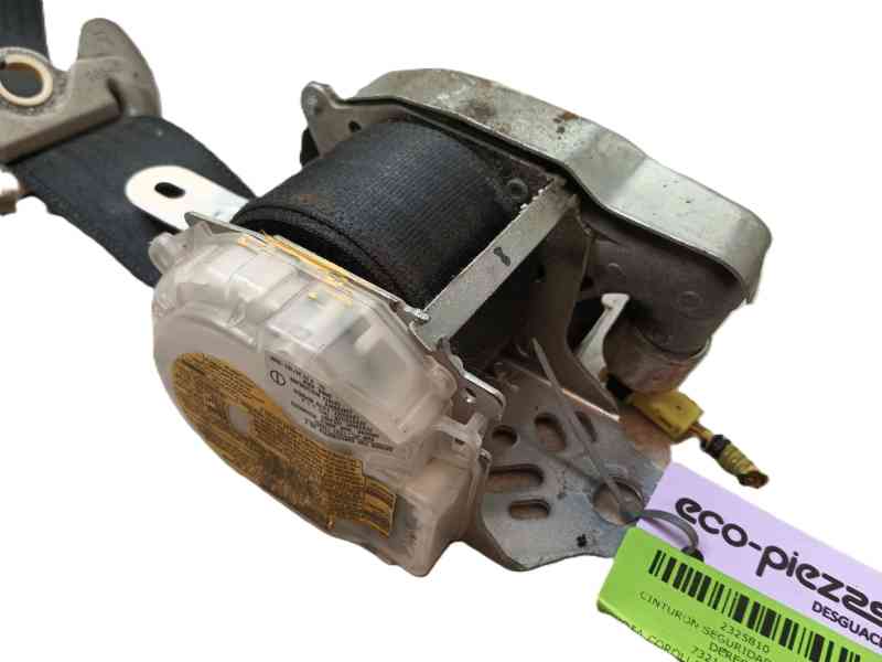 Recambio de cinturon seguridad delantero derecho para toyota corolla verso (zer_, zze12_, r1_) 2.2 d-4d (aur10_) referencia OEM 