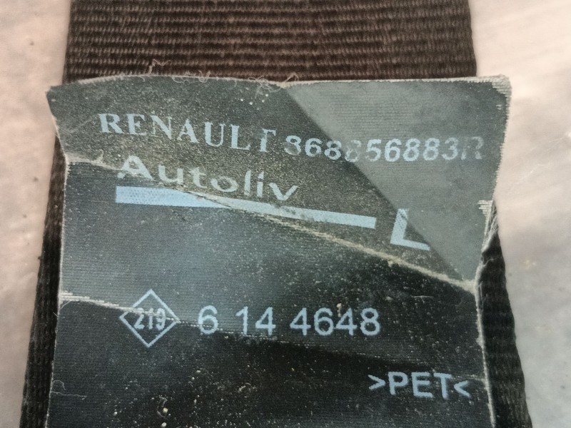 Recambio de cinturon seguridad delantero izquierdo para renault clio iv (bh_) 1.5 dci 90 referencia OEM IAM 868856883R  