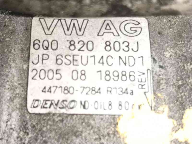 Recambio de compresor aire acondicionado para skoda fabia i (6y2) 1.9 tdi referencia OEM IAM 6Q0820808F  