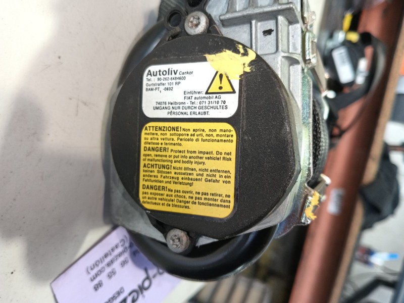 Recambio de cinturon seguridad delantero derecho para peugeot bipper (aa_) 1.3 hdi 75 referencia OEM IAM 8975FE  