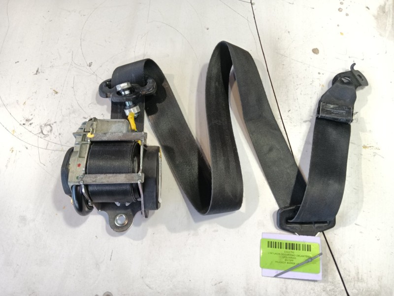 Recambio de cinturon seguridad delantero izquierdo para peugeot bipper (aa_) 1.3 hdi 75 referencia OEM IAM 8975FF  