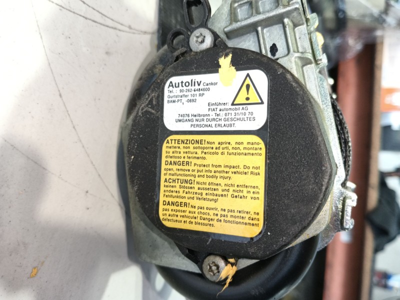 Recambio de cinturon seguridad delantero izquierdo para peugeot bipper (aa_) 1.3 hdi 75 referencia OEM IAM 8975FF  