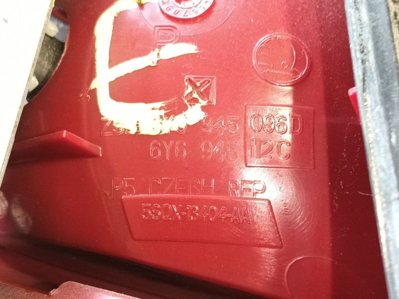 Recambio de piloto trasero derecho para skoda fabia i (6y2) 1.9 tdi referencia OEM IAM 6Y6945112B / VERDESPIECE  
