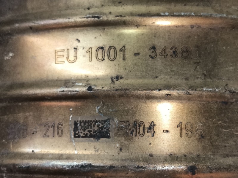 Recambio de catalizador para opel corsa e (x15) 1.4 (08, 68) referencia OEM IAM 25195105  