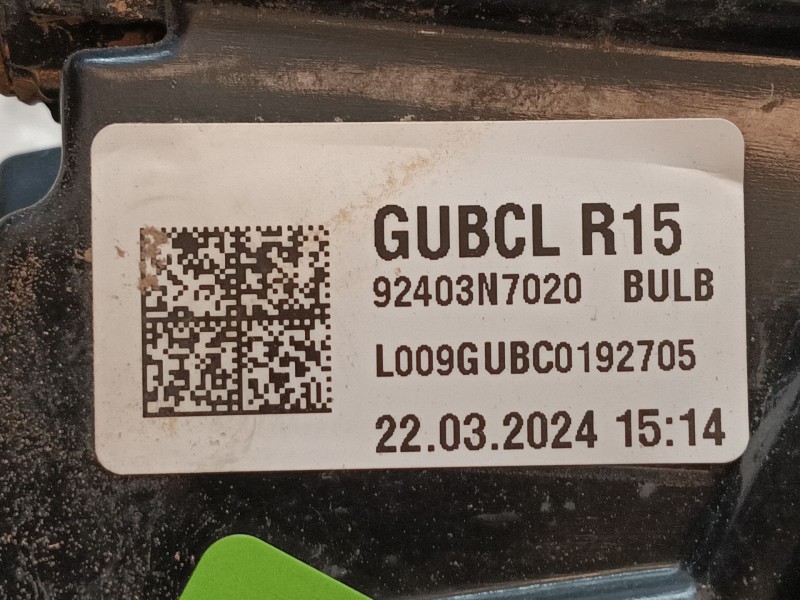 Recambio de piloto trasero central para hyundai tucson (nx4e, nx4a) 1.6 t-gdi referencia OEM IAM 92403N7120  N792463040