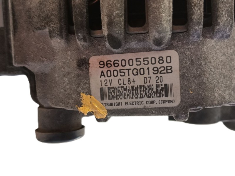 Recambio de alternador para peugeot 207/207+ (wa_, wc_) 1.4 referencia OEM IAM 5705KW / 5705EG  