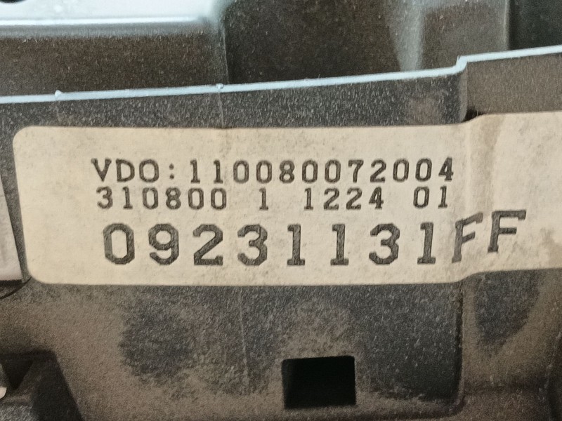 Recambio de cuadro instrumentos para opel astra g coupé (t98) 1.8 16v (f07) referencia OEM IAM   