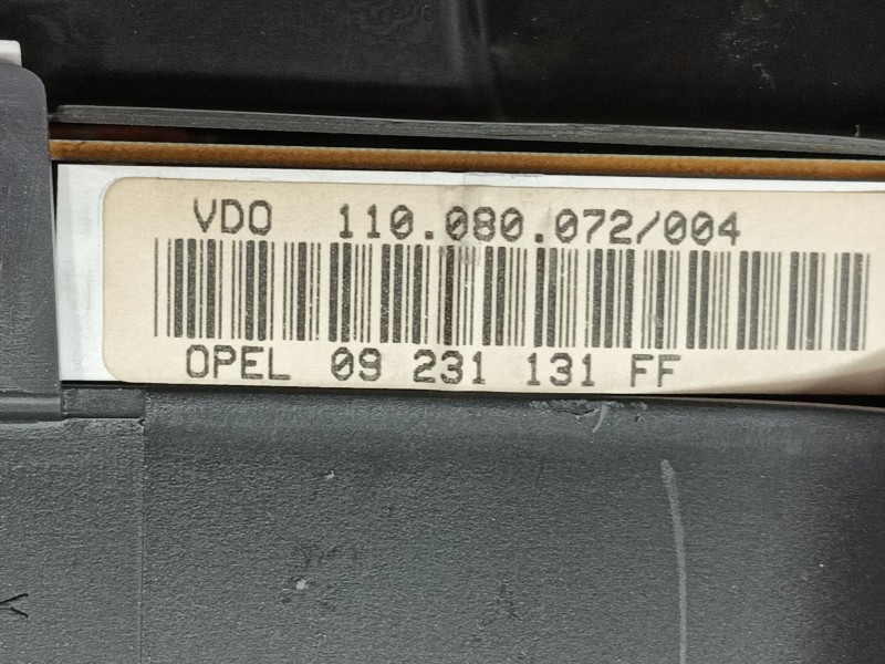 Recambio de cuadro instrumentos para opel astra g coupé (t98) 1.8 16v (f07) referencia OEM IAM   